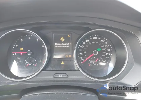 2018 Volkswagen Tiguan 2.0T Se/2.0T Sel z USA, uszkodzony, nr VIN 3VV2B7AX7JM106646